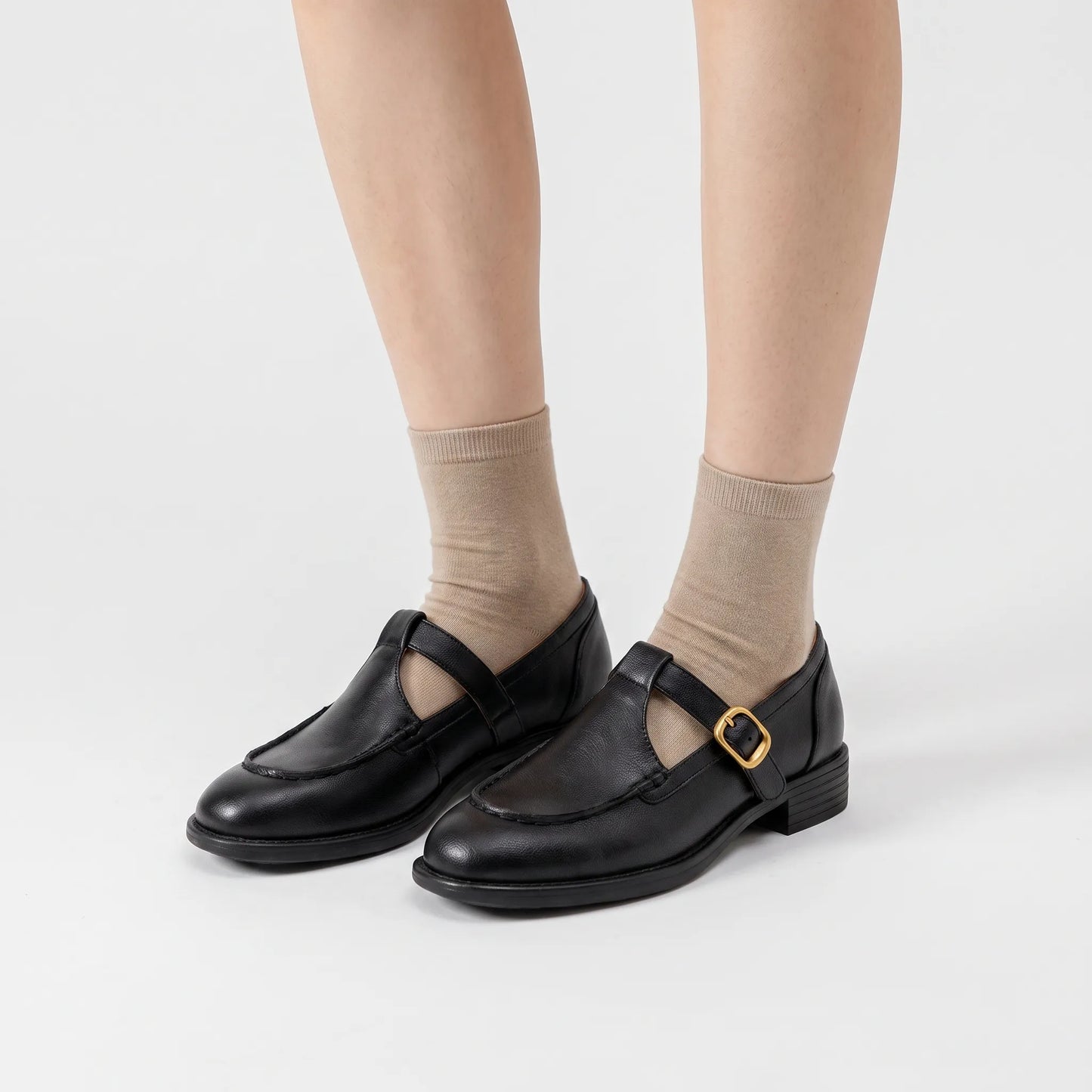 Aetris - T-Strap Retro Mary Jane Shoes