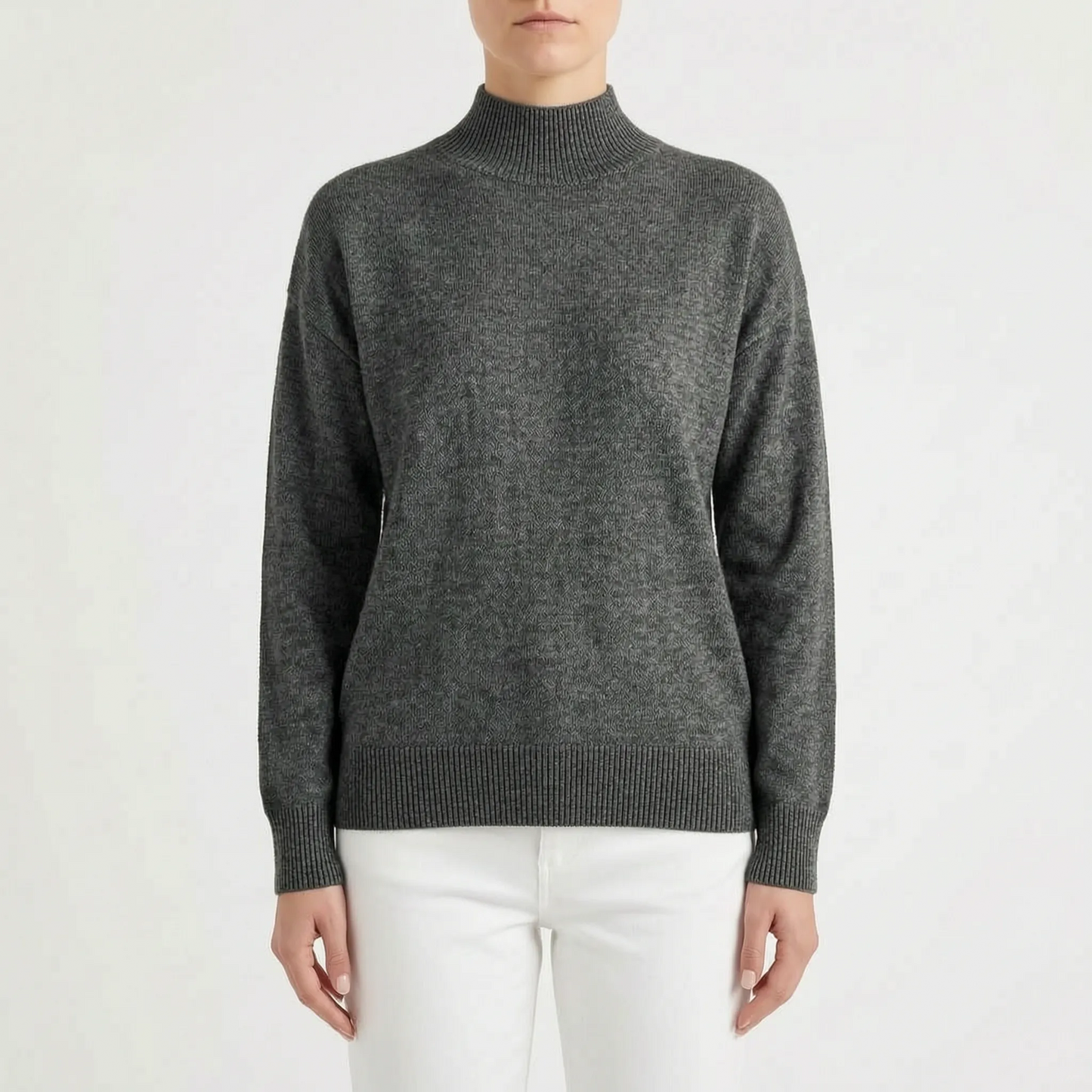 CozyKnit - Relaxed Fit Turtleneck Sweater