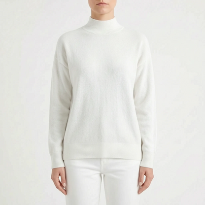 CozyKnit - Relaxed Fit Turtleneck Sweater