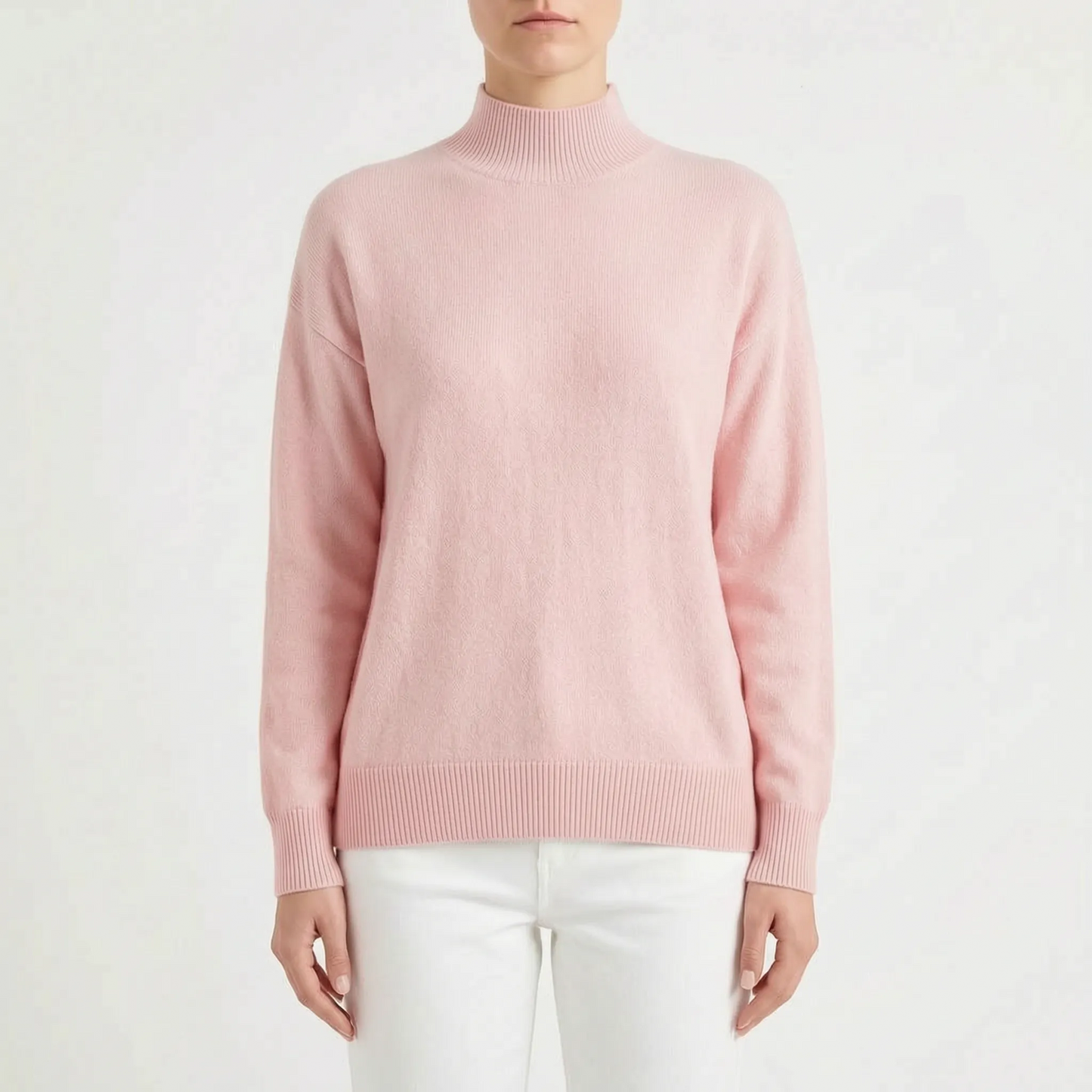 CozyKnit - Relaxed Fit Turtleneck Sweater