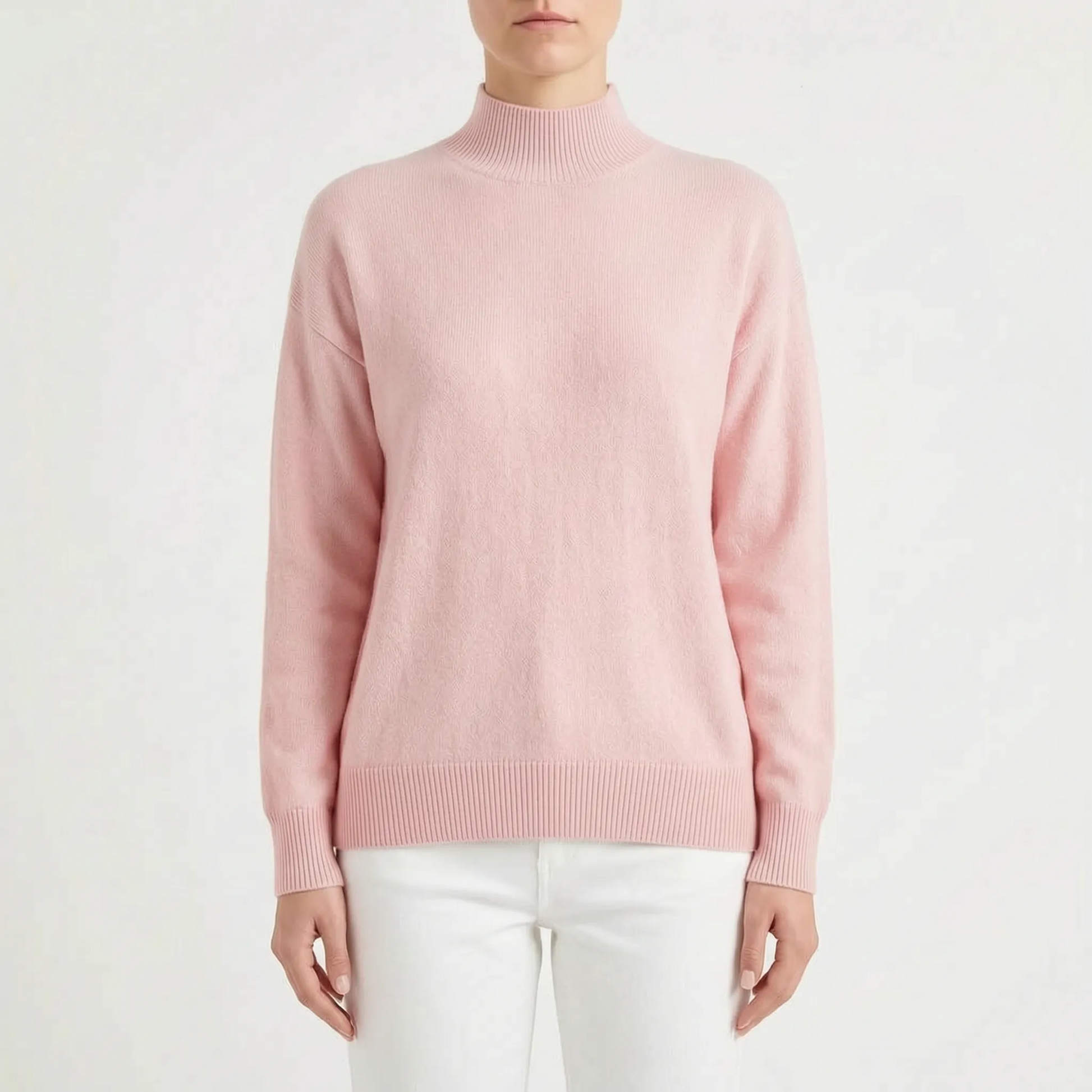 CozyKnit - Relaxed Fit Turtleneck Sweater