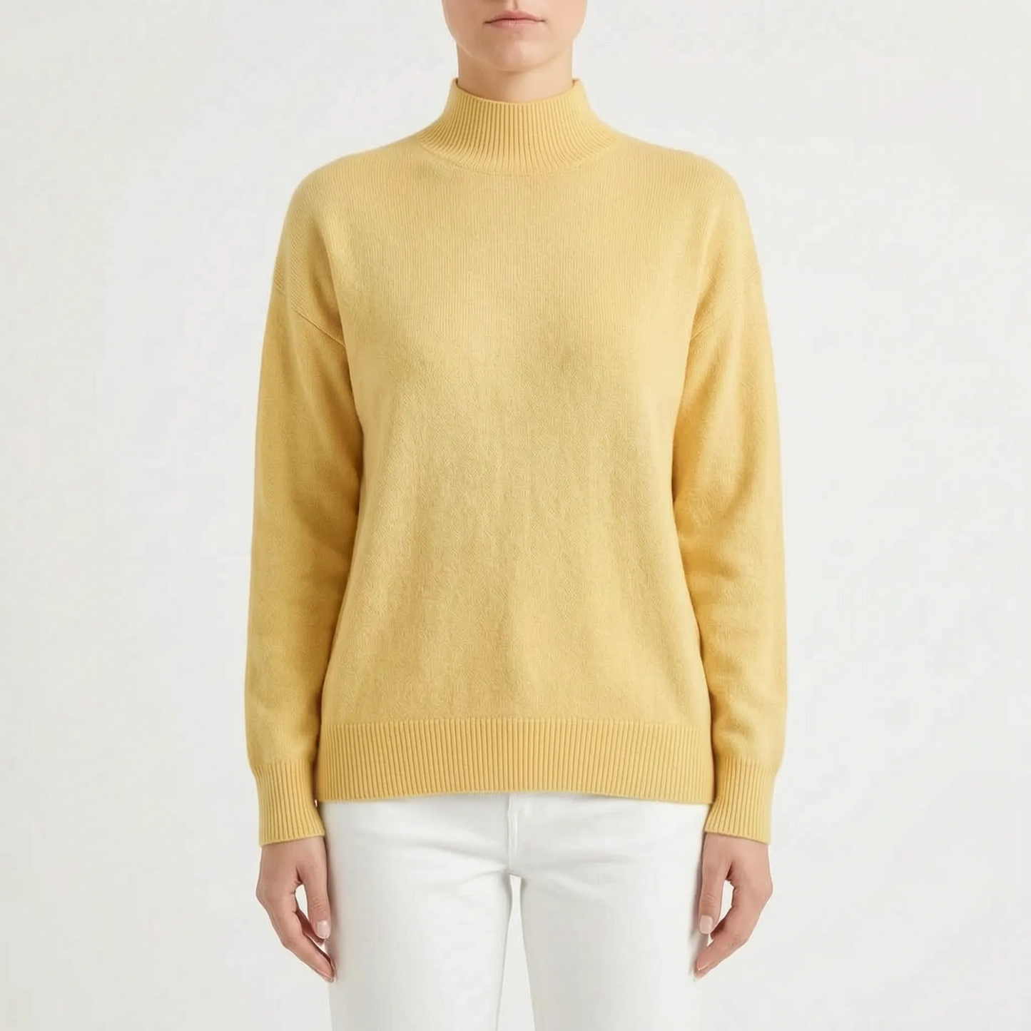 CozyKnit - Relaxed Fit Turtleneck Sweater