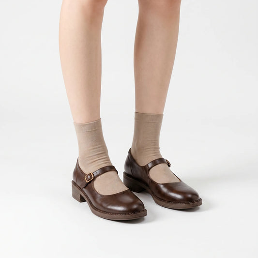Melyra - Single Strap Mary Jane Shoes