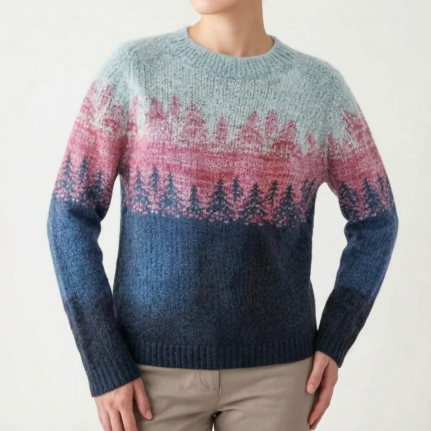 Nordinia - Nordic-Inspired Festive Knit Sweater