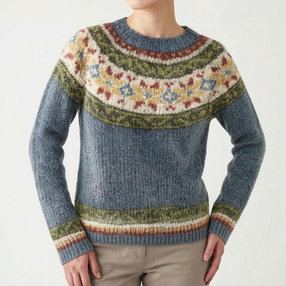 Nordinia - Nordic-Inspired Festive Knit Sweater