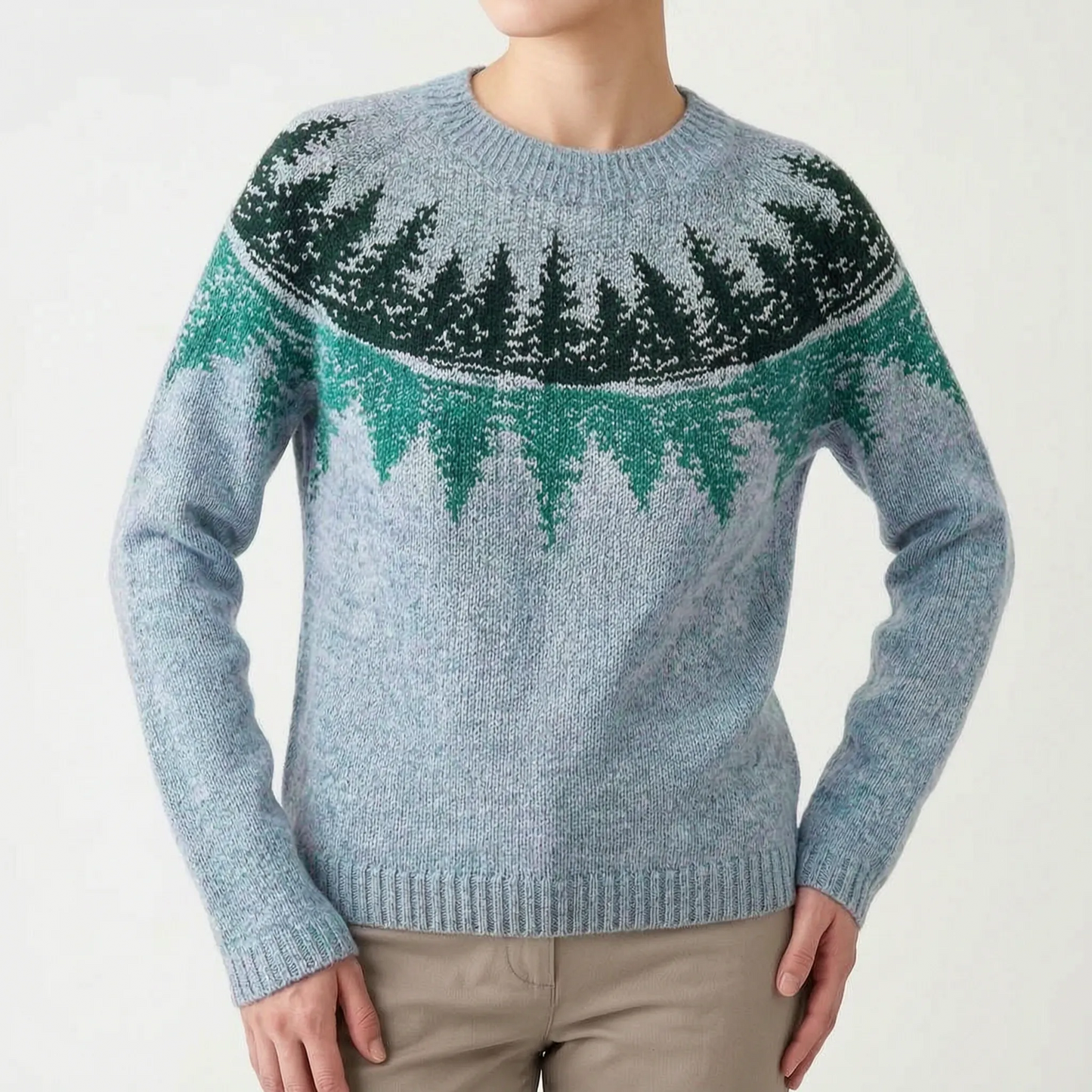 Nordinia - Nordic-Inspired Festive Knit Sweater