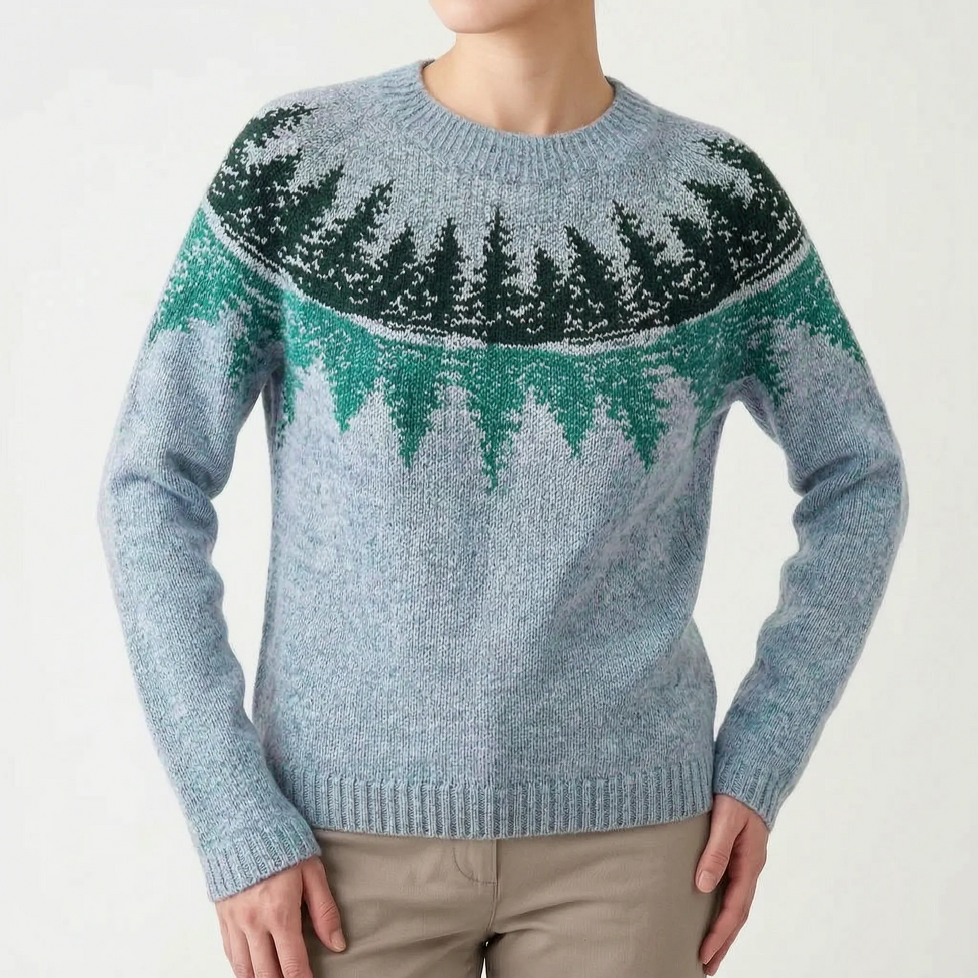 Nordinia - Nordic-Inspired Festive Knit Sweater