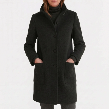 Valara - Single Breasted Structured Womens Coat