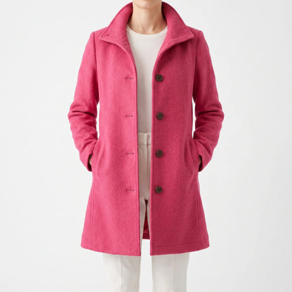 Velleza - Single-Breasted Winter Coat