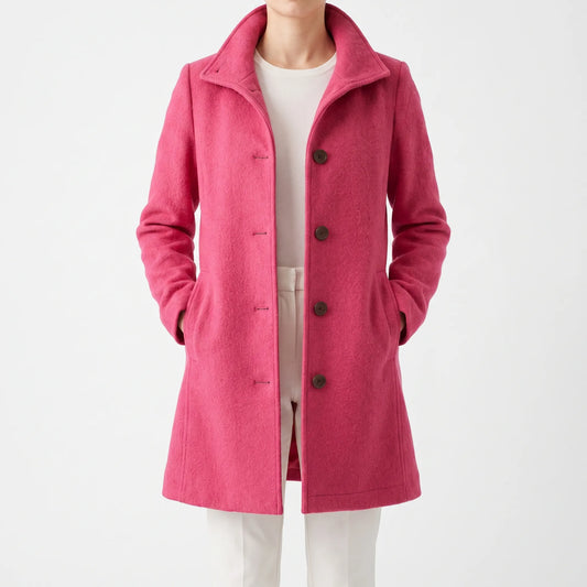 Velleza - Single-Breasted Winter Coat