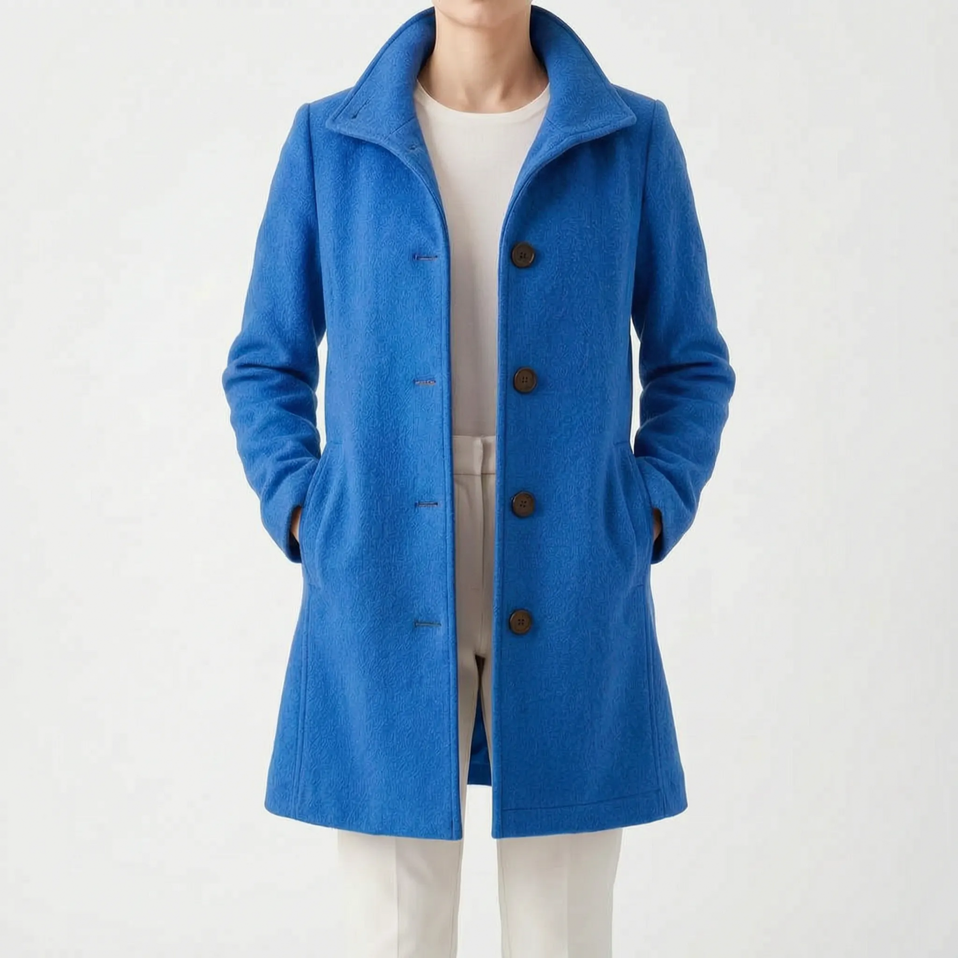 Velleza - Single-Breasted Winter Coat