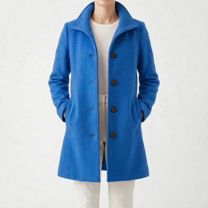 Velleza - Single-Breasted Winter Coat