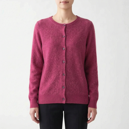 VeraKnit - Buttoned Knit Cardigan