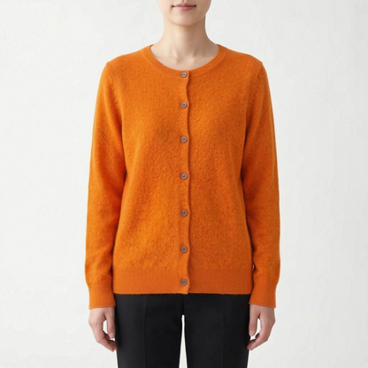 VeraKnit - Buttoned Knit Cardigan
