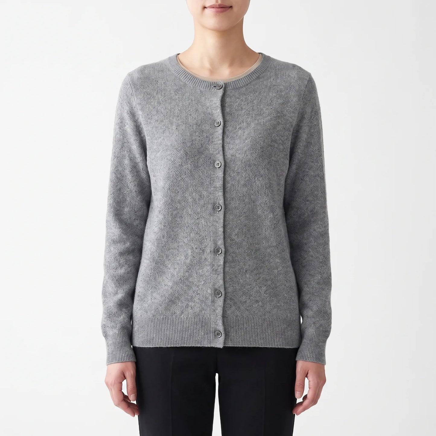 VeraKnit - Buttoned Knit Cardigan