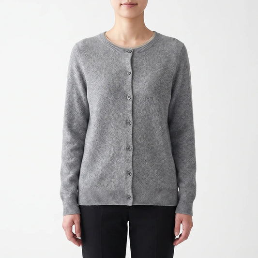 VeraKnit - Buttoned Knit Cardigan