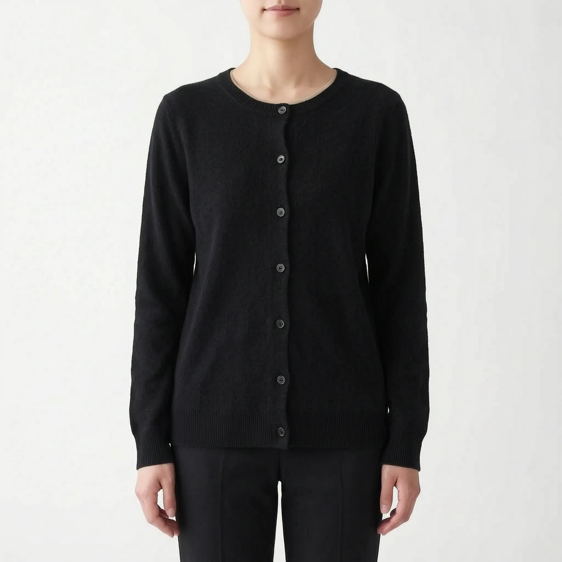 VeraKnit - Buttoned Knit Cardigan