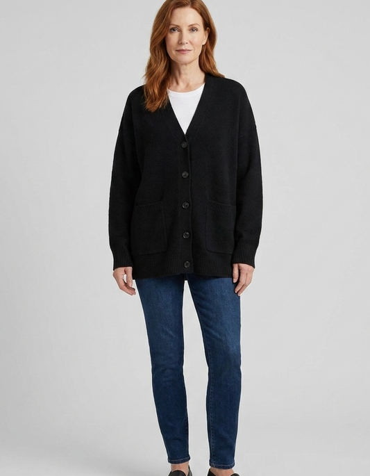 Women's Cardigan - V-Neck