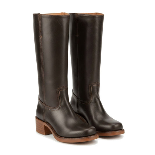 Women's Knee-High Boots - Tall, Riding, Stacked Heel